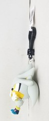 Loose 2024 Monogram 3″ Sonic The Hedgehog S.2 “Silver” 3D Figural Bag Clip READ