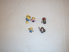 Monopoly Despicable Me Minions Replacment Figures Lot of 5