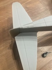 1:18 scale Kawasaki Ki-61 “Tony” Model Kit-Disassembled and Unpainted