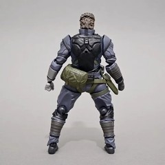 15cm Metal Gear Solid Solid Snake Articulated Action Figure Alloy Collectible Mo