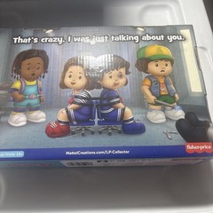 Fisher Price Little People Collector Stranger Things Scoops Ahoy Set New In Box