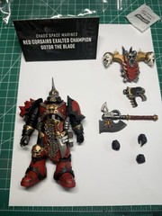 JoyToy Warhammer 40k Chaos Space Marines Red Corsairs Gotor the Blade 1/18