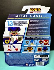 2024 JAKKS Pacific Sonic The Hedgehog Figure: METAL SONIC (w/ Trap Spring)