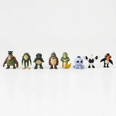 24PCS Set Italian Brainrot Tung Tung Sahur Shark Tralalero Tralala Action Figure