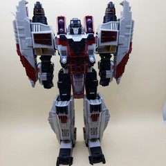 TRANSFORMERS Cybertron (Vintage 2005) STARSCREAM Supreme 13.5″ Action Figure