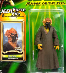 Star Wars PLO KOON Jedi Master Power of the Jedi Action Figure Hasbro 2000 – NIP