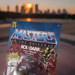 LOWEST $ Masters of the Universe Origins KolDarr Mattel Exclusive kol-darr