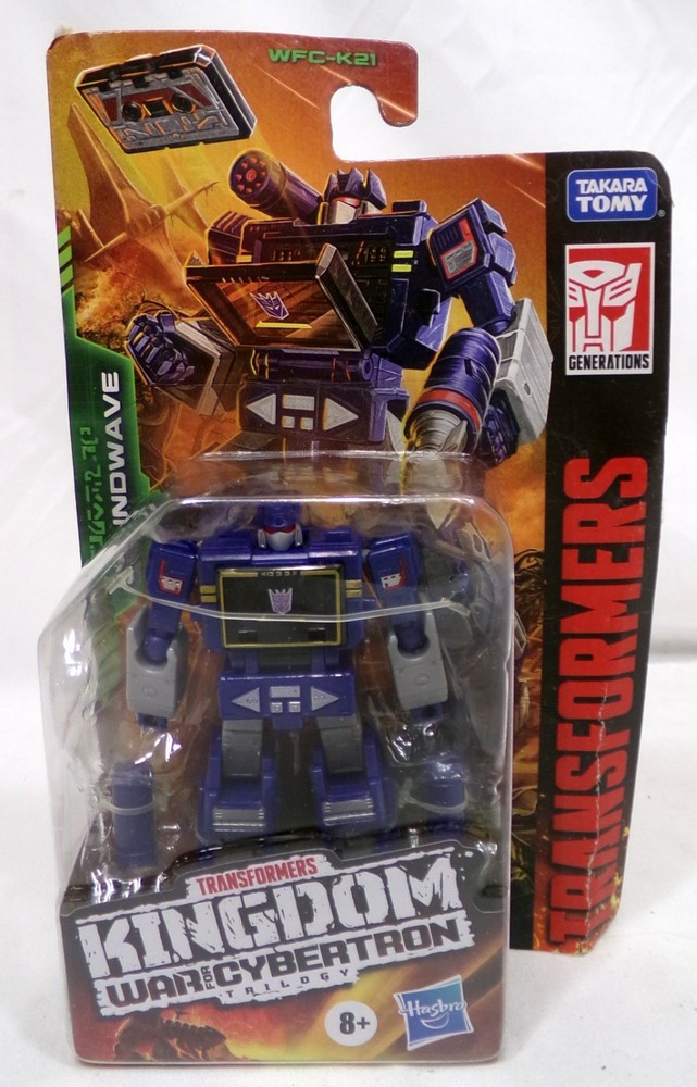 Transformers Kingdom Core Class WFC-K21 Soundwave Hasbro 2021 New Sealed