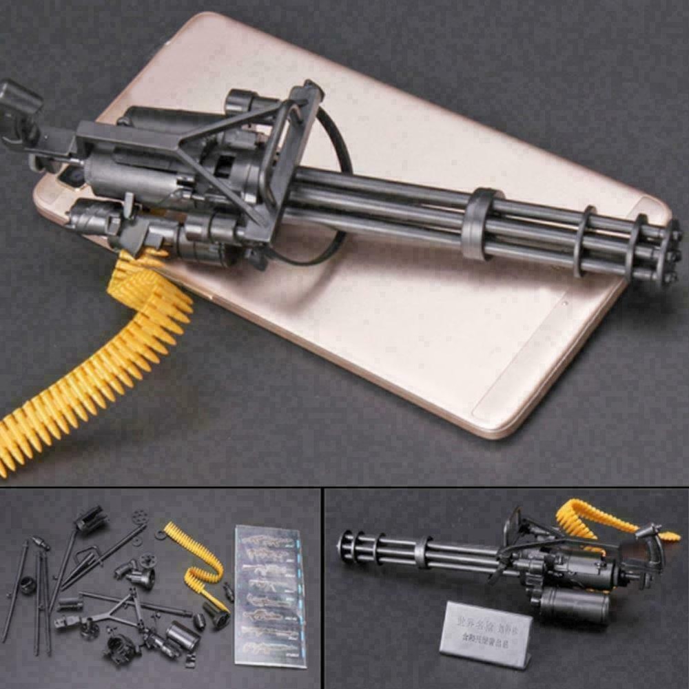 1/6 Scale M134 Minigun Gatling Machine Gun 16CM TERMINATOR for Action Figur##
