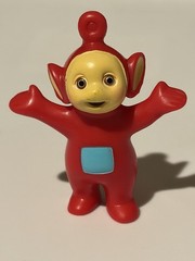 1998 Playskool Teletubbies Collectible Figures Pack Po Laa-Laa Dipsy Tinky Winky