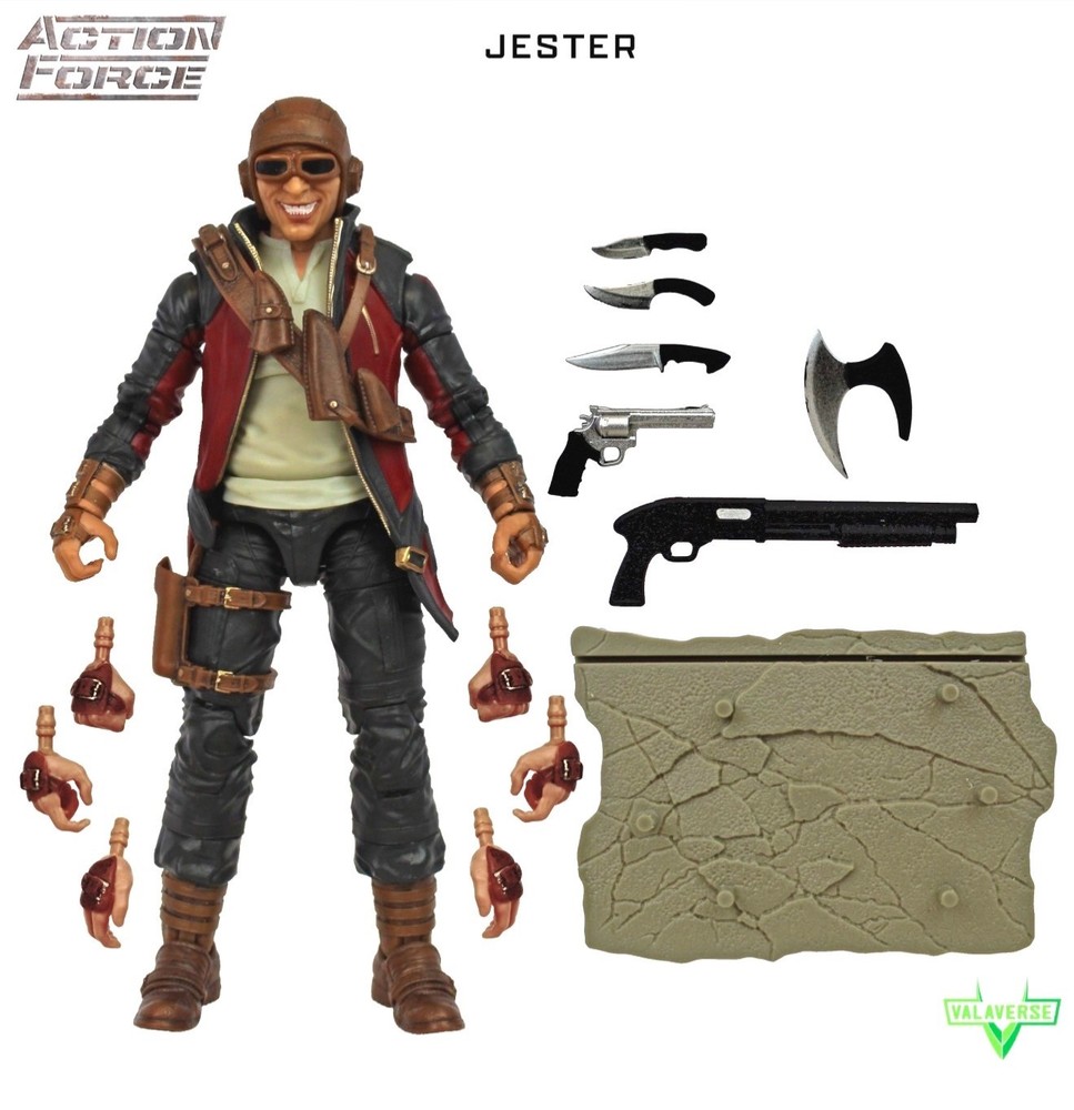 OPERATION MONSTER FORCE 1:12 JESTER FORGOTTEN KING’S INTERROGATOR 6” FIGURE COOL