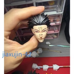 1/6 Custom Satoru Gojo Head Sculpt For 12 ”Jujutsu Kaisen Figure