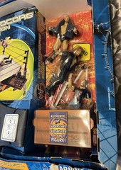 Rare WWF/WWE Jakks Superstars Signature Series Collection (6 Pc) Set + Accessory