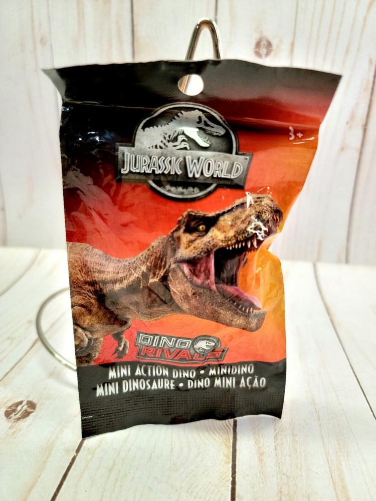 Jurassic World Mini Action Dino Rivals Figure Blind Bag Pack Mattel Universal