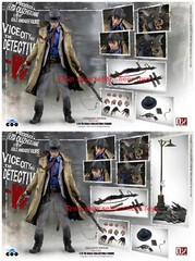 1/6 COOMODEL X OUZHIXIANG VICE CITY Were Wolf Figure NO.VC002 Detective EX