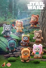 Clear Plastic Case Protector for Hot Toys Star Wars Ewoks Plush Doll Keychain