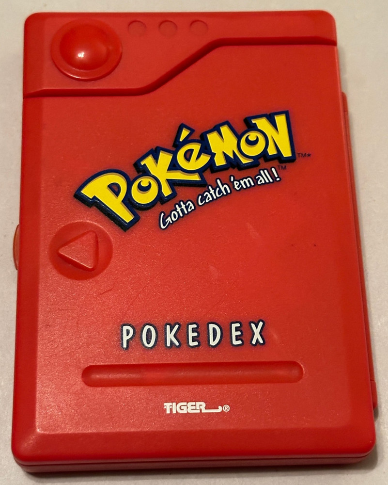 1998 Pokemon Pokedex Tiger Electronics Encyclopedia Tested & Working