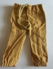 Vintage Gi Joe Deep Freeze Fight For Survival Pants Hong Kong Yellow
