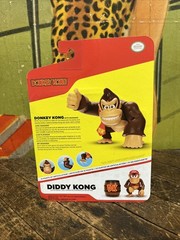 JAKKS PACIFIC DONKEY KONG FIGURE DIDDY SUPER NINTENDO SNES NES SEGA RETRO GAMING