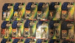 Vintage 1990s Lot Of 29 Star Wars Power Of The Force Kenner Action Figures – NEW