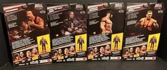 WWE Elite Monday Night War Series 12 Goldberg, Bret Hart, Warrior & Steven Regal