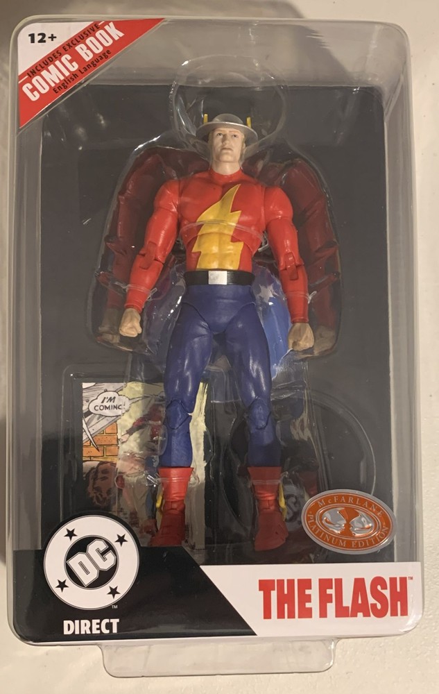 McFarlane DC Flash 123 Jay Garrick Flash CHASE DC Direct Page Punchers New in US