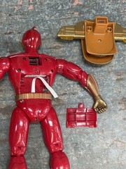 Vintage Tiger Electronics 1996 Turbo Man 13.5″ Jingle All The Way Action Figure