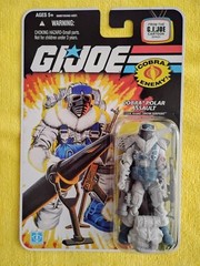 GI Joe Comic/Cartoon Series 4 Figs,Cobra Enemy, Saboteur, Android,Diver,Serpent