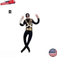 Michael Jackson Cosplay Doll Plush Stuffed Figure Abstract Joint Mobility Toy US