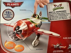 Disney Planes EL CHUPACABRA Deluxe Plane Toy Mattel 2013 New