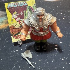 RAM MAN 100% Complete *NICE PAINT* Vintage Masters Of The Universe He-Man Comic