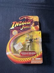 Lot of 6 Sealed 2008 Indiana Jones Action Figures- 3.75” Cemetery Warrior Irina+