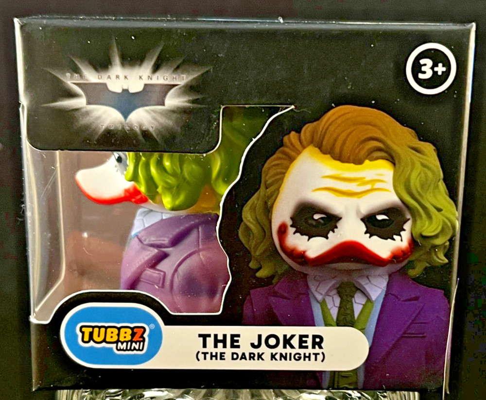 Mini Tubbz – The Joker – The Dark Knight – DC – Rubber Duck – Approx 2″ High