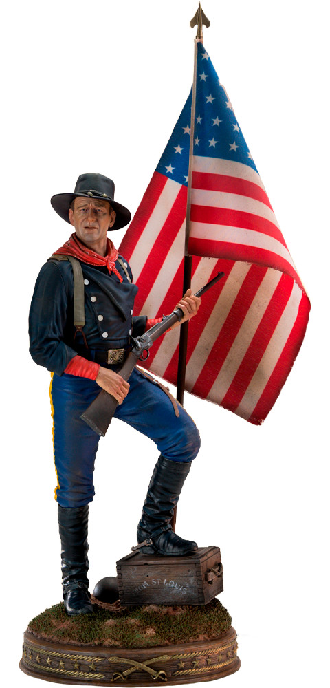 M.R. Morrison The Duke John Wayne Civil War 1863 1/6 Infinite Statue Sideshow