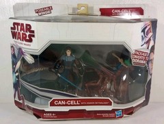 * Star Wars The Clone Wars Anakin Skywalker Can-Cell Action Figure 2009 NIB