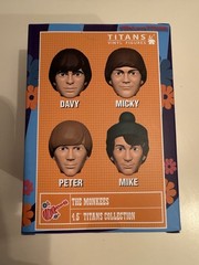 Davey Jones The Monkees Titan Vinyl Figure New In Box 4.5”
