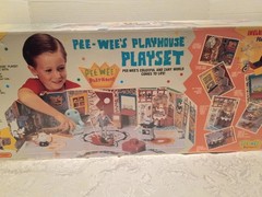 Vintage 1988 Matchbox “Pee-Wee’s Playhouse Playset” W/ Box & Accessories