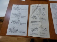 Lot of 8 MASK Kenner Instructions plus brochure, Firefly, Meteor, Gator, Condor