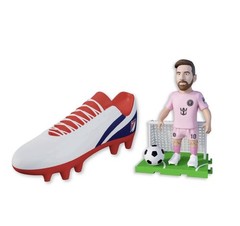 Lionel Messi Inter Miami CF MLS SuperGoal Figure + Stickers, Field, Guide