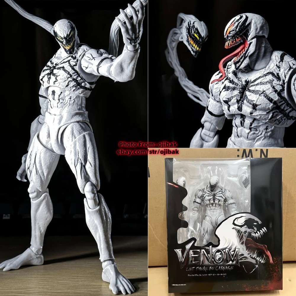 New SHF Venom Let There Be Carnage Anti-Venom Action Figure Boxed Chinese Ver.