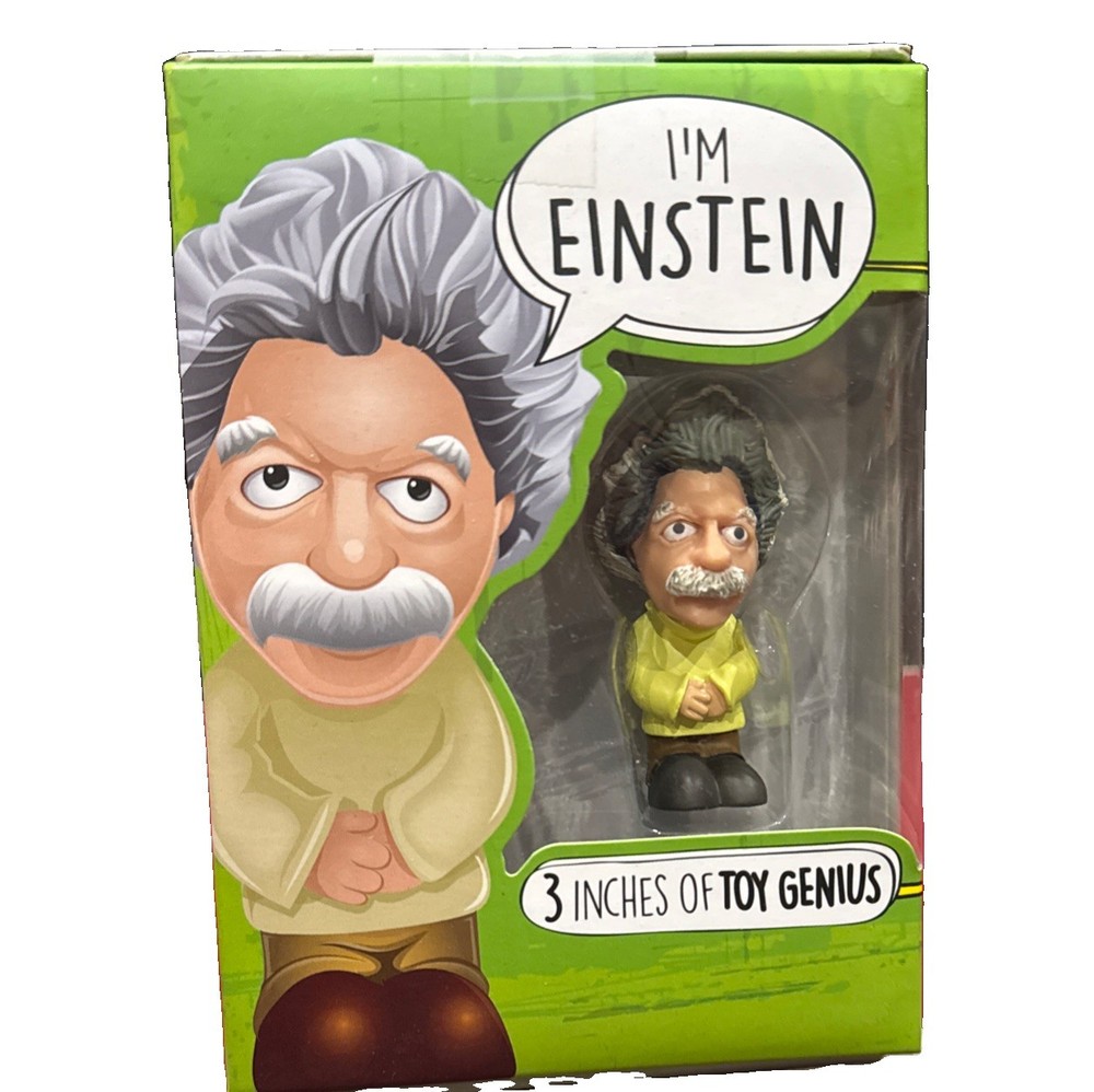 FCTRY Little Giants EINSTEIN 3″ Mini Action Figure Toy Genius Vinyl New In Box
