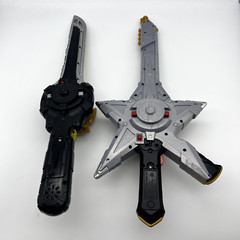 Ninninger Guitar Ningeki Star Sword Gun Power Rangers Ninja Steel Gold set