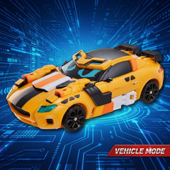 Metal Cardbot W Tachy Transforming Robot Action Figure Toy