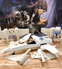Vintage Star Wars X-Wing Fighter Broken Wing Repair Kit