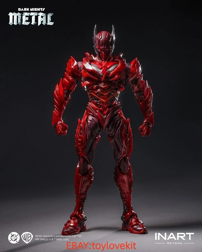 New INART MAG-C0001 1/12 Bat Dark Nights Metal Red Death Action Figure IN STOCK
