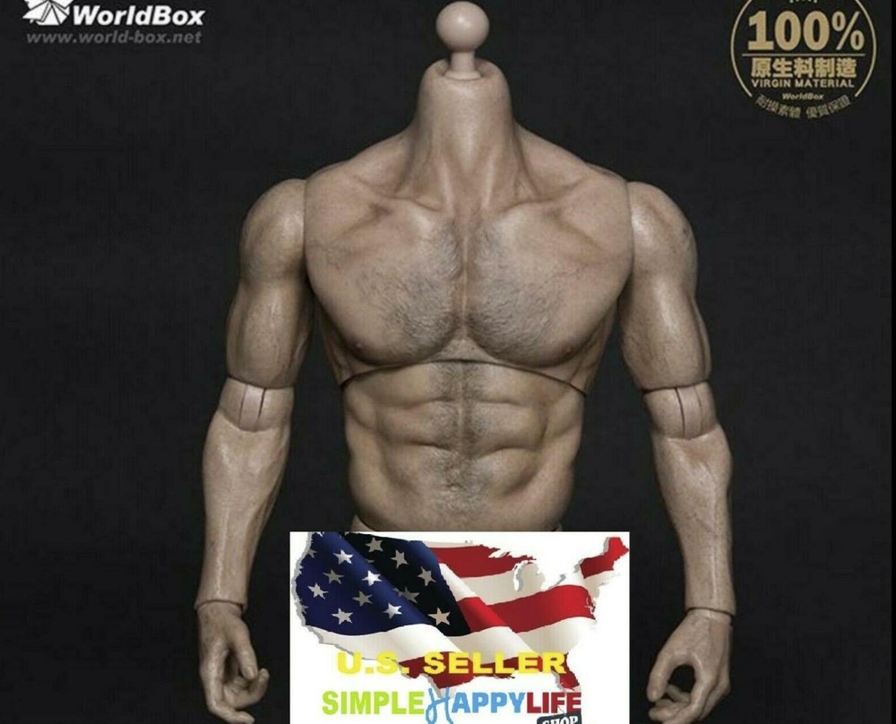 1/6 Muscular Male Figure Body Strong Durable WORLDBOX For Wolverine 12″ ❶USA❶