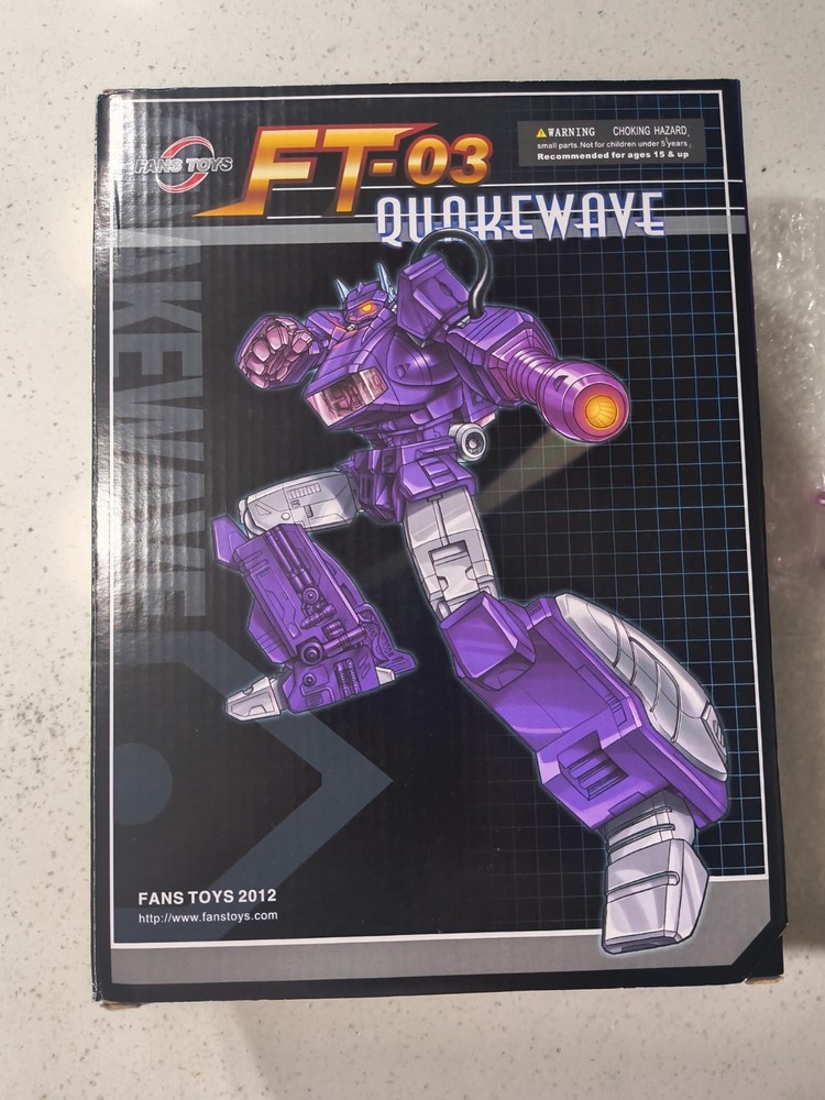 Fans Toys FT-03 Quakewave Shockwave w/ Arm & Cannon Mods – MISB