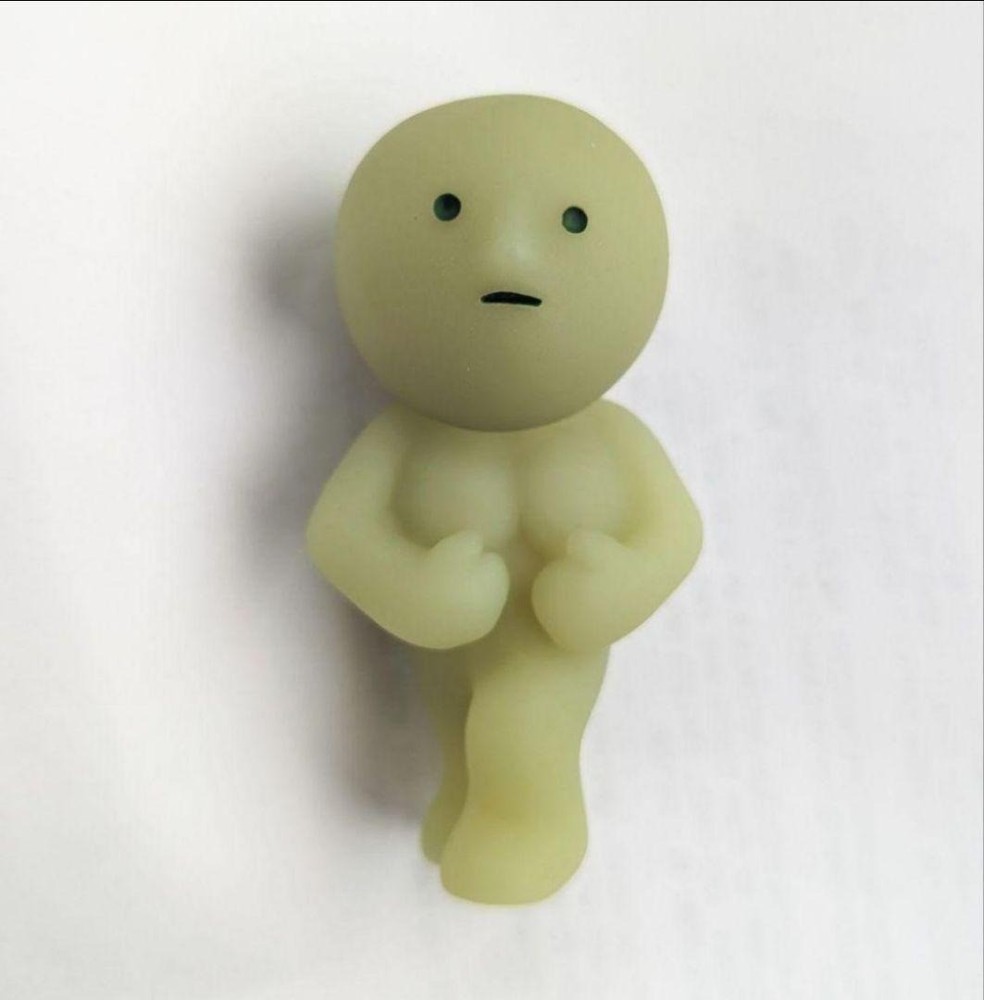 Smiski Exercising Series Secret Muscle Figure Glow in the Dark Rare Japan Dreams