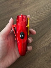Good condition Rare BANDAI 2002 DIGIMON DIGIVICE D-TECTOR V2.0 RED/GOLD/BLACK