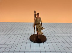 Disney Store REY ACTION FIGURE Cake TOPPER STAR WARS PVC Toy Jedi Collector